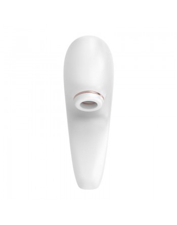 sexy Stimulateur vibromasseur Satisfyer Pro 4 Couples - Blanc et Or rose