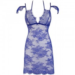 sexy V-9609 Babydoll - Bleu