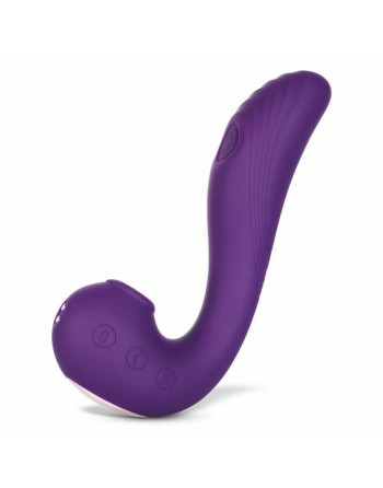 sexy Angel - Vibromasseur 3 en 1 point G et léchage du clitoris - Violet
