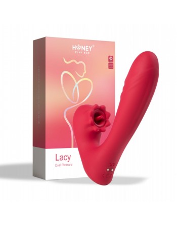 sexy Lacy - Vibromasseur point G avec langue pour le clitoris