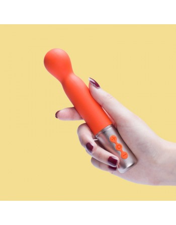 sexy Partschinite - The naughty collection - Vibromasseur à tête interchangeable Orange