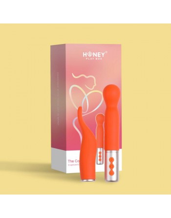 sexy Partschinite - The naughty collection - Vibromasseur à tête interchangeable Orange