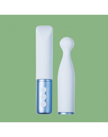 sexy Aquamarine - The naughty collection - Vibromasseur à tête interchangeable Bleu