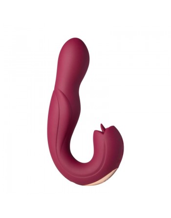 sexy Joi Pro 2 Violet - Vibrateur - lécheur de clitoris rotatif à tête télécommandée pour le point G