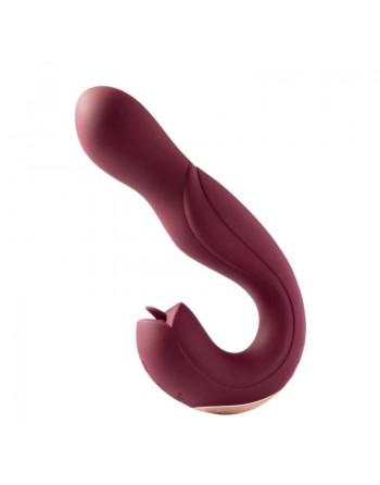 sexy Joi Pro 2 Violet - Vibrateur - lécheur de clitoris rotatif à tête télécommandée pour le point G