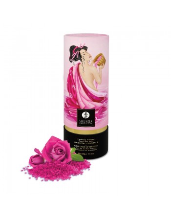 sexy Sel de bain moussant - Cristaux d'orient - Aphrodisia rose