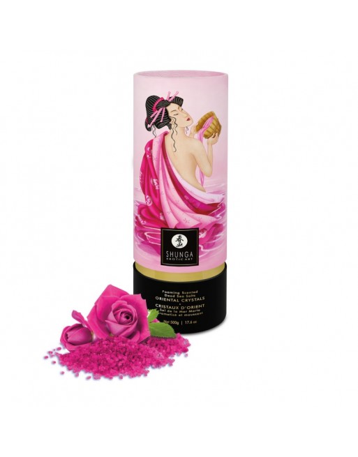sexy Sel de bain moussant - Cristaux d'orient - Aphrodisia rose sexy Sel de bain moussant - Cristaux d'orient - Aphrodisia rose