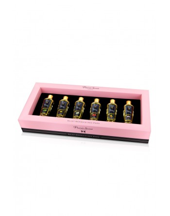 sexy Coffret 6 huiles de massage sèches - Plaisir Secret