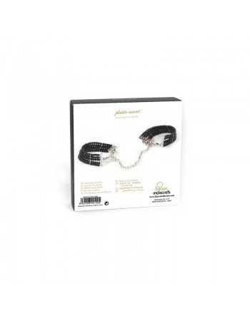 sexy Plaisir Nacre - Menottes Bracelets - Noir