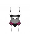 sexy Rosenty guêpière et string - Noir
