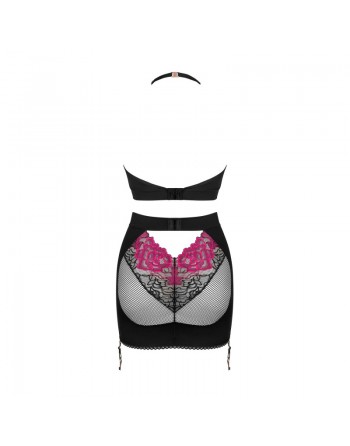 sexy Rosenty ensemble Top et Jupe - Noir