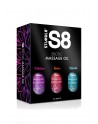 sexy Coffret huiles de massage S8 3x50ml