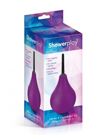 sexy Poire à lavement Showerplay P3 - violet