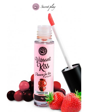 sexy Brillant à lèvres stimulant - fraise bonbon