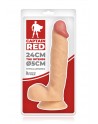 sexy Gode réaliste The Intense 24 x 5 cm - Captain Red