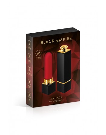 sexy Mini vibro rouge à lèvres My Lady - Black Empire