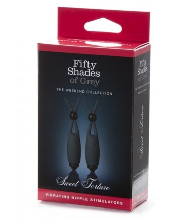sexy Pinces à tétons vibrantes Sweet Torture - Fifty Shades of Grey