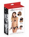 sexy Collier et menottes avec chaînes - Fetish Tentation