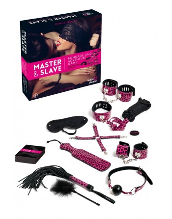 sexy Jeu de bondage Master  Slave - rose