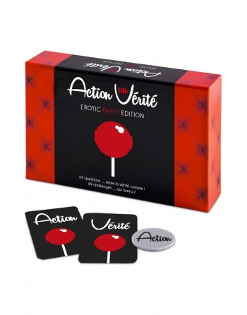 sexy Jeu coquin Action ou Vérité Erotic Party Edition