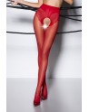 sexy Collants ouverts TI006 - rouge