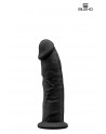 sexy Gode double densité noir 15 cm - Modèle 2