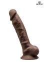 sexy Gode double densité chocolat 23 cm - Modèle 1