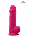 sexy Gode double densité rose 21,5 cm - Modèle 4