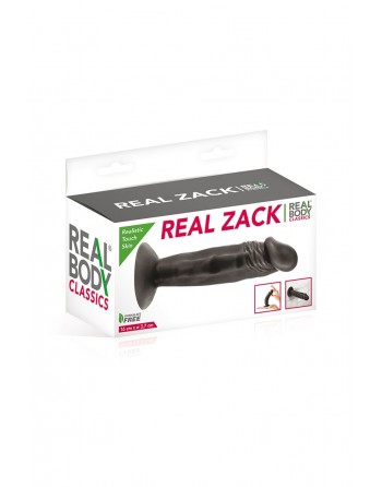 sexy Gode réaliste 16 cm noir - Real Zack