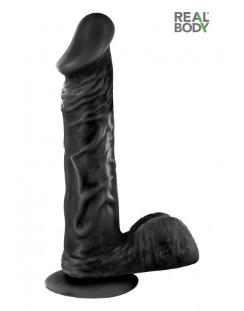 sexy Gode réaliste 23 cm - Real Bruce Noir