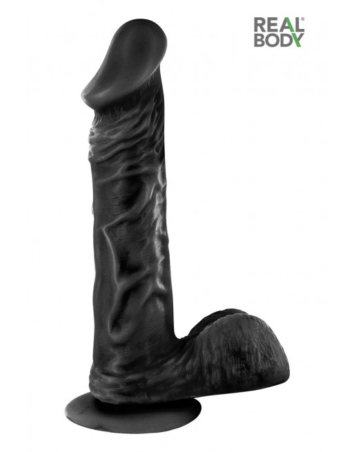 sexy Gode réaliste 23 cm - Real Bruce Noir