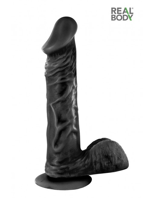 sexy Gode réaliste 21 cm - Real Jayson Noir