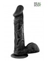 sexy Gode réaliste 21 cm - Real Jayson Noir