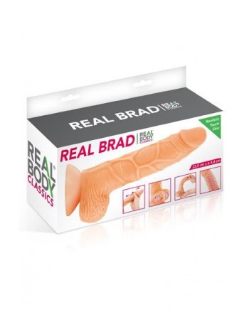 sexy Gode ultra-réaliste 21 cm - Real Brad