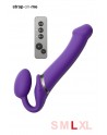 sexy Strap-on-me vibrant violet L