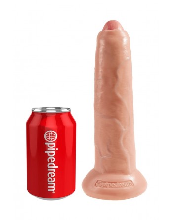 sexy Gode 23,5 cm avec prépuce - King Cock