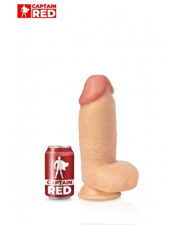 sexy Gode XXL Colossus 26 x 7,5 cm - Captain Red