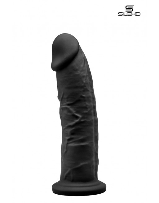 sexy Gode double densité noir 19 cm - Modèle 2