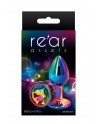 sexy Plug anal aluminium multicolore S - Rear Assets