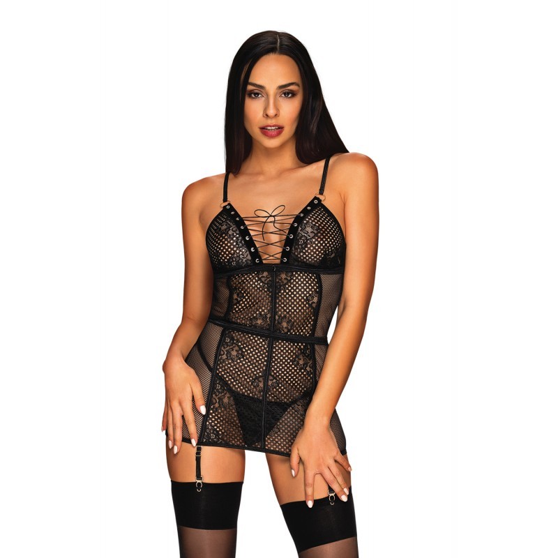 Basitta Nuisette string Noir