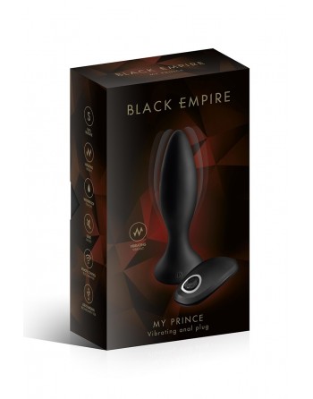sexy Plug anal vibrant télécommandé - Black Empire