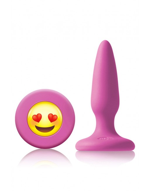 sexy Plug Anal Mojis ILY Small - rose