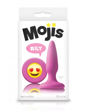 sexy Plug Anal Mojis ILY Small - rose