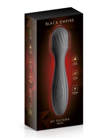 sexy Vibromasseur wand My Sultana - Black Empire