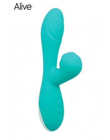 sexy Vibro rabbit Caribbean Shine bleu - Alive