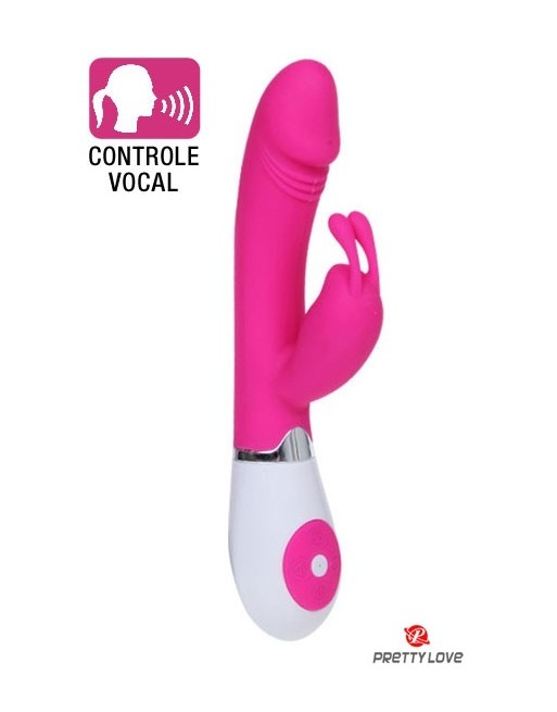 sexy Vibro Rabbit Gene à commande vocale