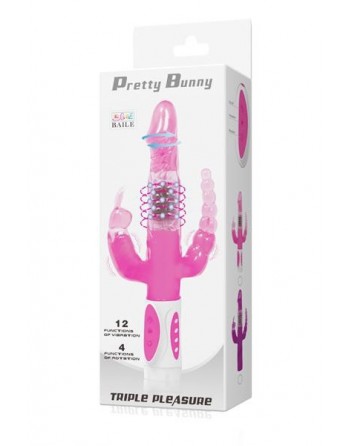 sexy Vibro Pretty Bunny Triple Pleasure