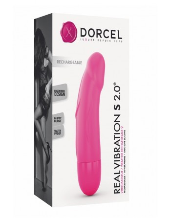 sexy Vibro rechargeable Real Vibration rose S 2.0 - Dorcel