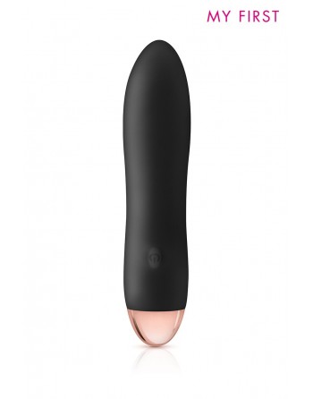 sexy Vibromasseur rechargeable Pinga noir - My First