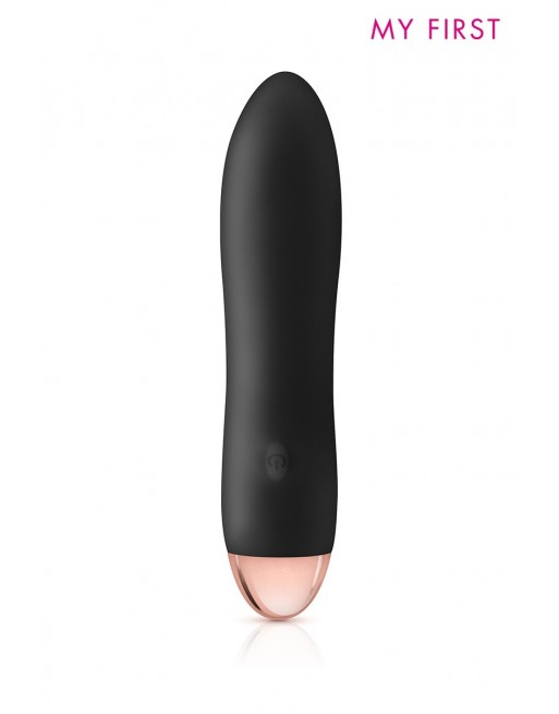 sexy Vibromasseur rechargeable Pinga noir - My First